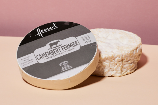 Camembert de Normandie Hennart (vom Bauernhof)